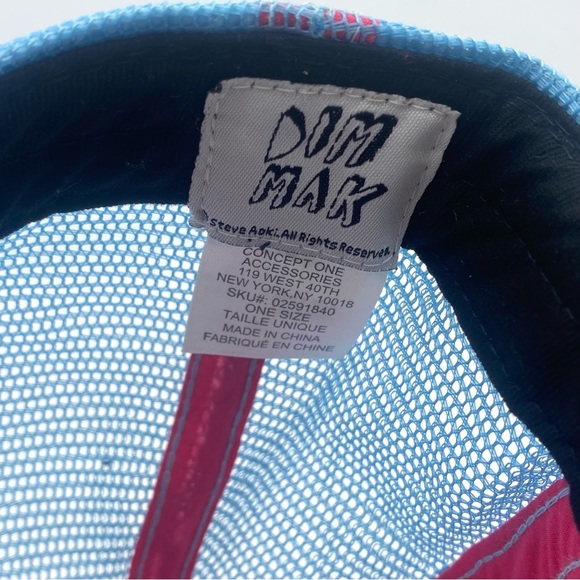 Steve Aoki “Cake Me” Snapback Hat Cap Mesh Adjustable - Picture 6 of 6